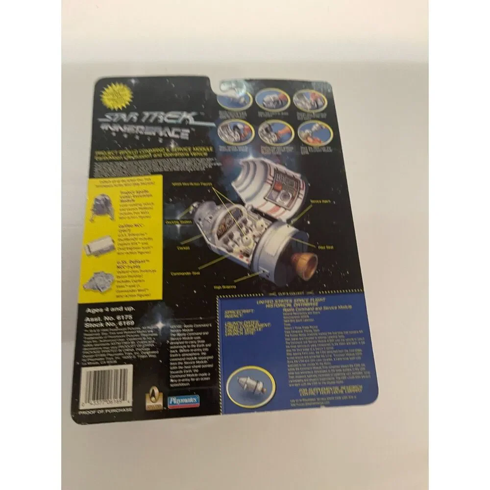 1996 Playmates Star Trek Innerspace Project Apollo Lunar Excursion Module NEW
